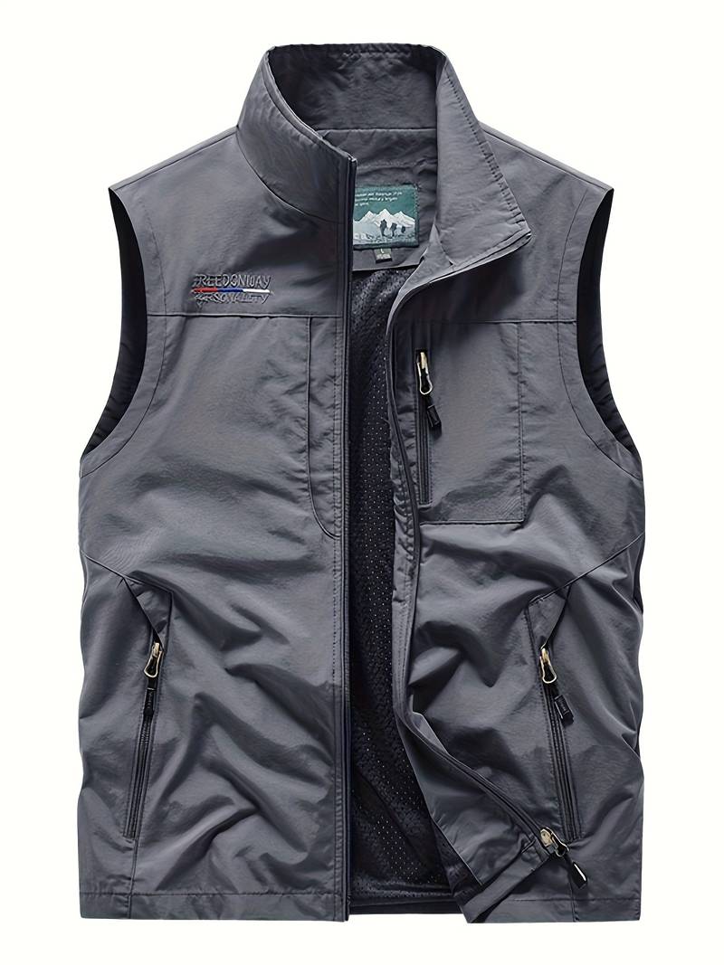 Aristide - gilet cargo homme avec poches zippées
