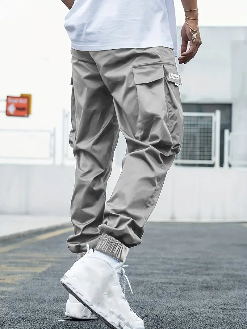 Patrick – Pantalon cargo à cordon pour homme