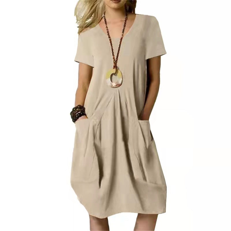 Shania - Knielanges Damenkleid