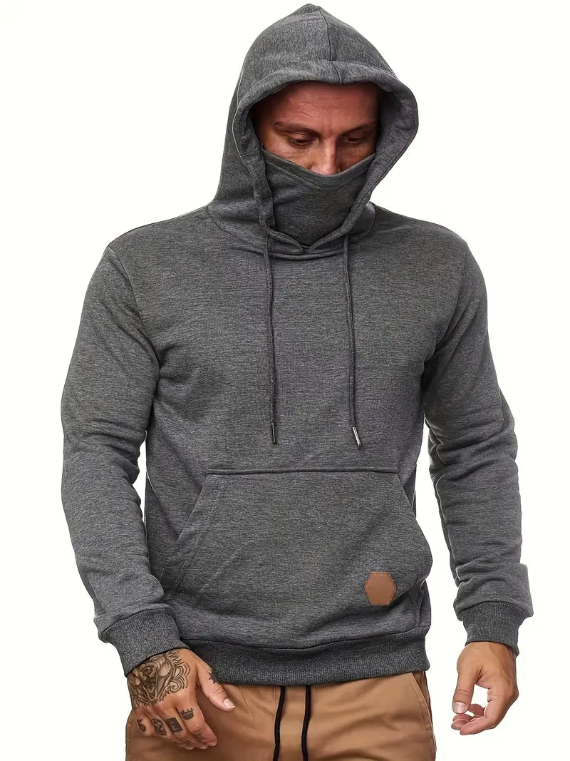 Andrew – sweat à capuche décontracté avec masque