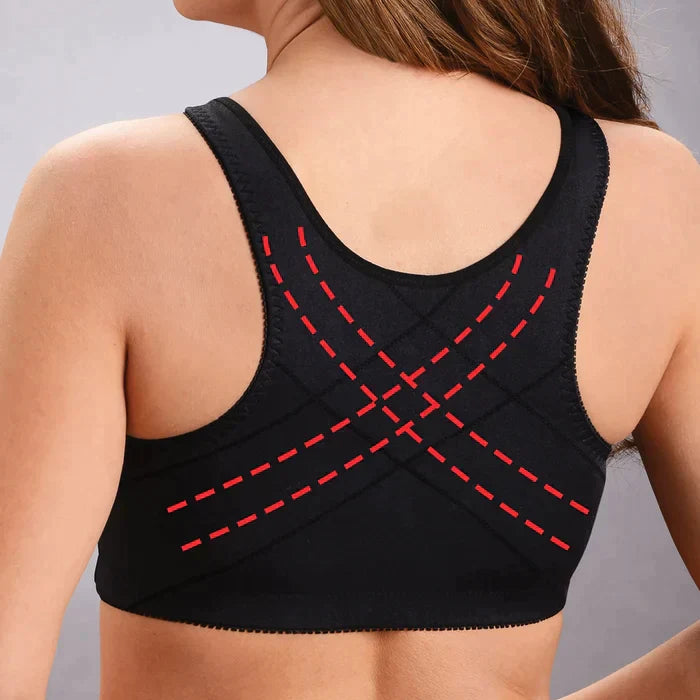 BraBrace - Soutien-gorge à fermeture frontale - soutien-gorge de maintien (1+1 gratuit)
