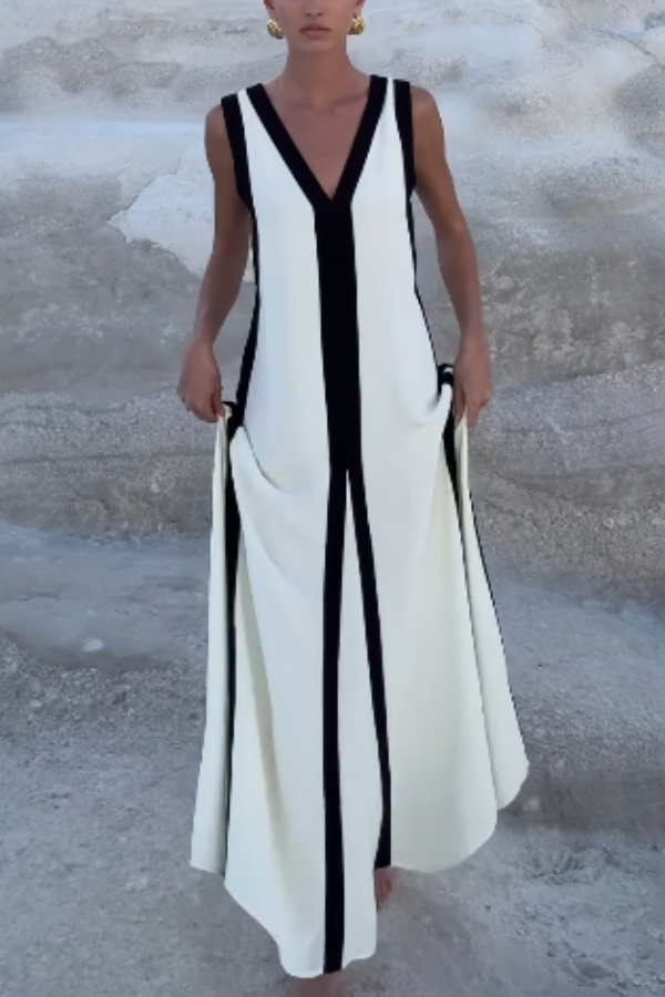 Lorelei - Robe longue - Style réversible