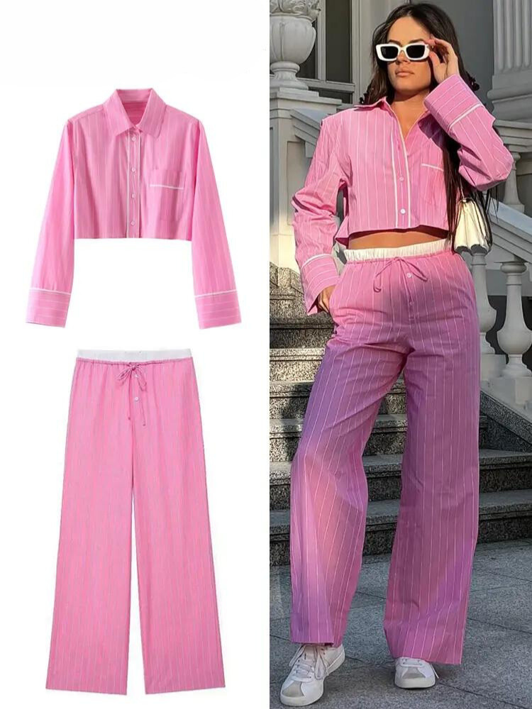Clara | Ensemble charmant en rose