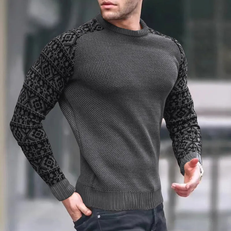 WinterEssentials - Pull col roulé homme hiver