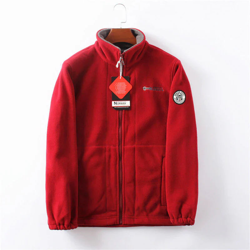 Veste polaire coupe-vent et confortable pour homme