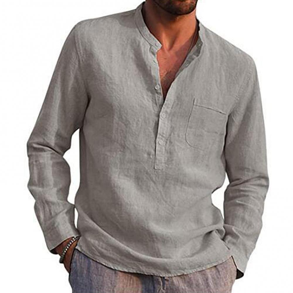 Andreas - Chemise d'été décontractée avec poche poitrine