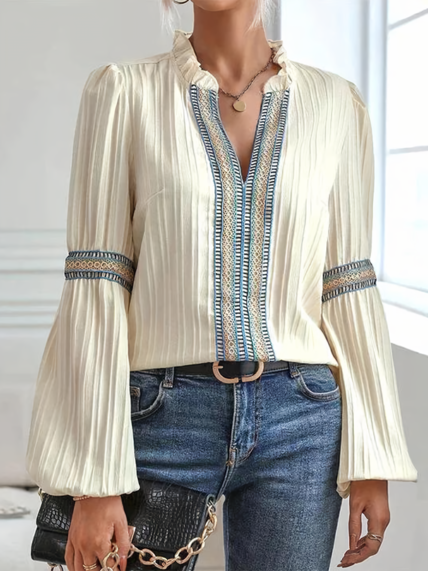 CAMILLE™ | BLOUSE D'ÉTÉ ÉLÉGANTE