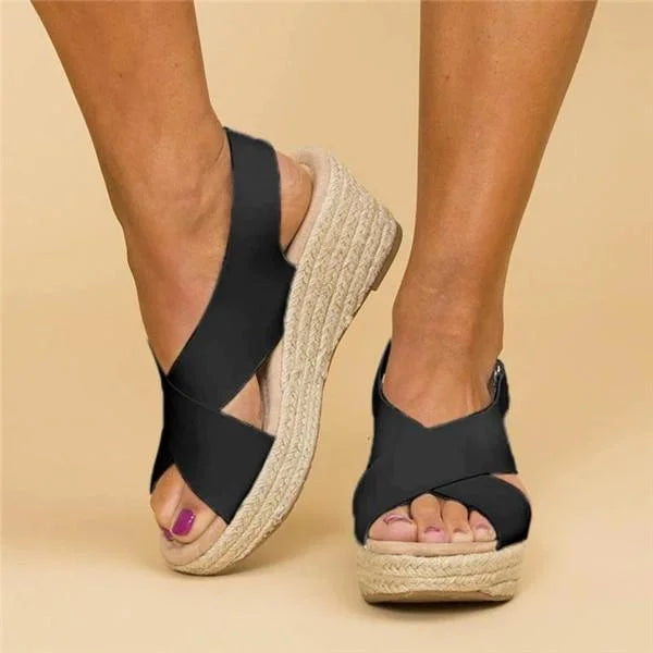 Kaye | sandales compensées