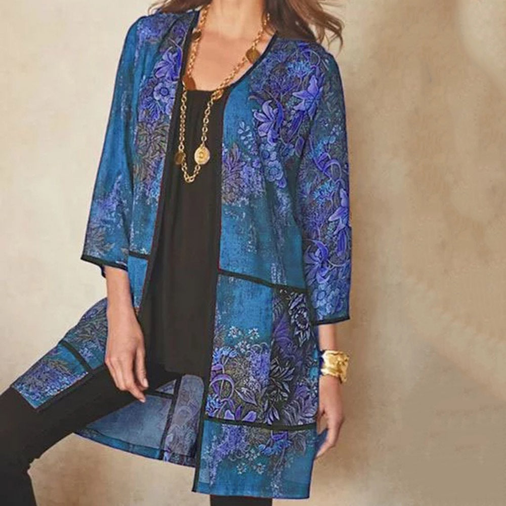 Bellachicha | Classy UV-Schutz Druck Sonnenschutz Shirt Bluse