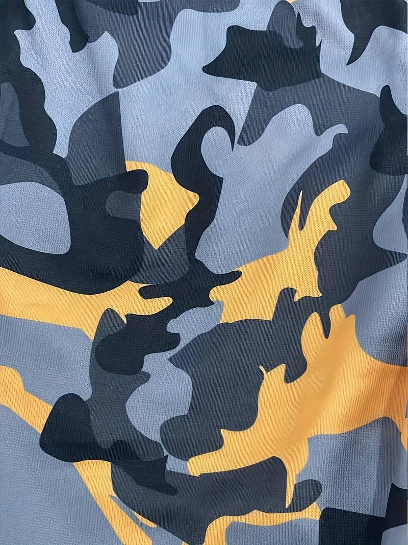 Benjamin – pantalon de survêtement camouflage avec poches