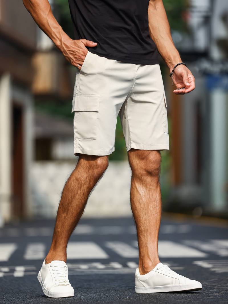 Jamie – short cargo décontracté avec poches pour homme