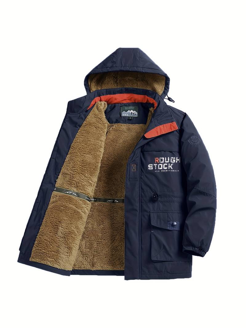 Andrew – veste d'hiver épaisse doublée polaire pour homme