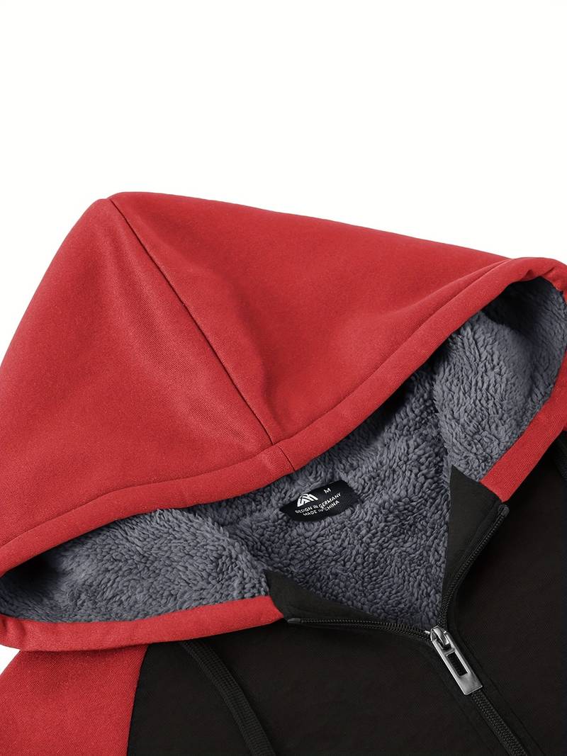 Jason – flauschige jacke mit kapuze