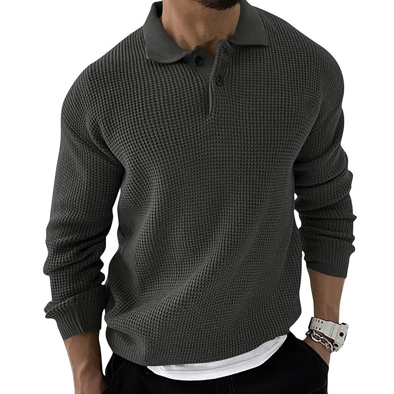 Jord - Pull polo élégant avec détails boutonnés