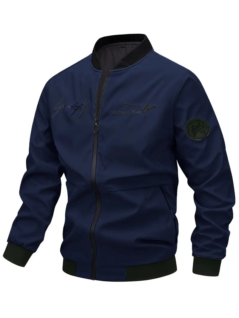 Steven – bestickte einterjacke für herren