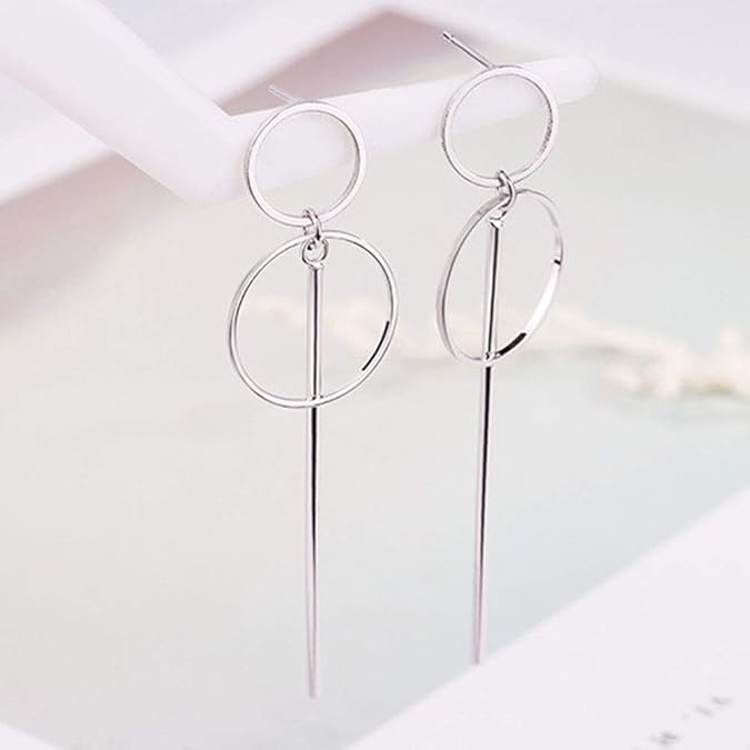 Micara - Boucles d'oreilles pendantes géométriques