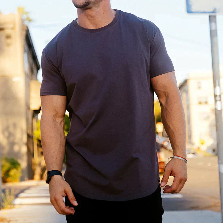 Aaron™ - T-shirt moulant à coupe athlétique
