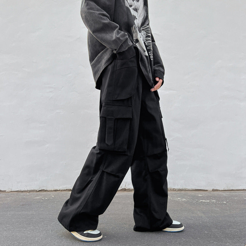 Harold - pantalon cargo vintage à jambes larges