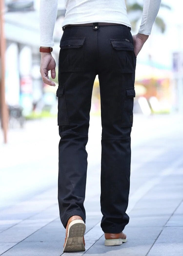 Allen - pantalon cargo baggy décontracté