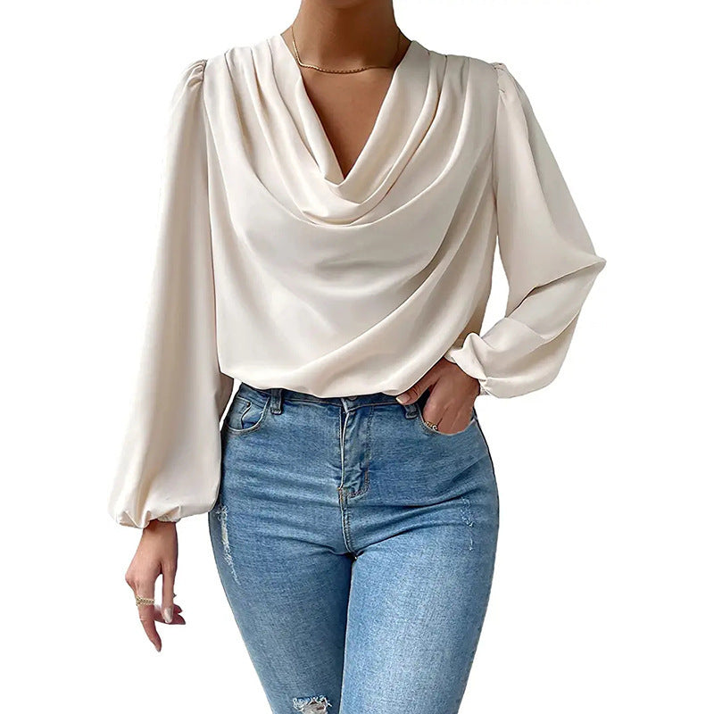 Haut col en V Bellachicha pour femme