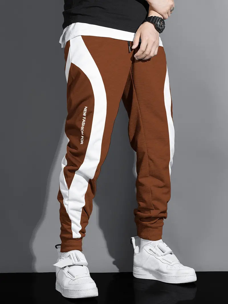 Darius – pantalon de jogging décontracté avec motif color block