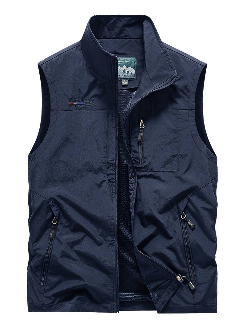 Aristide - gilet cargo homme avec poches zippées