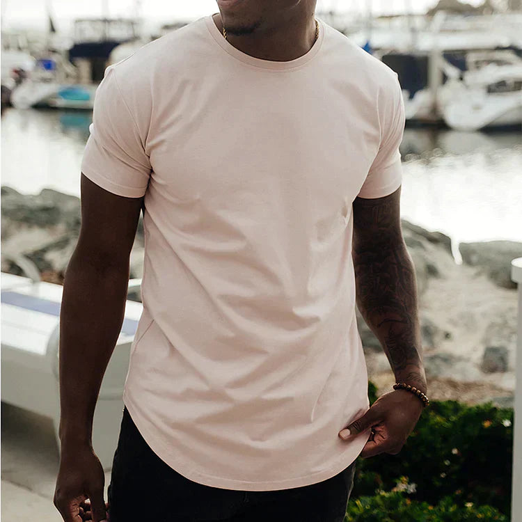 Aaron™ - T-shirt moulant à coupe athlétique