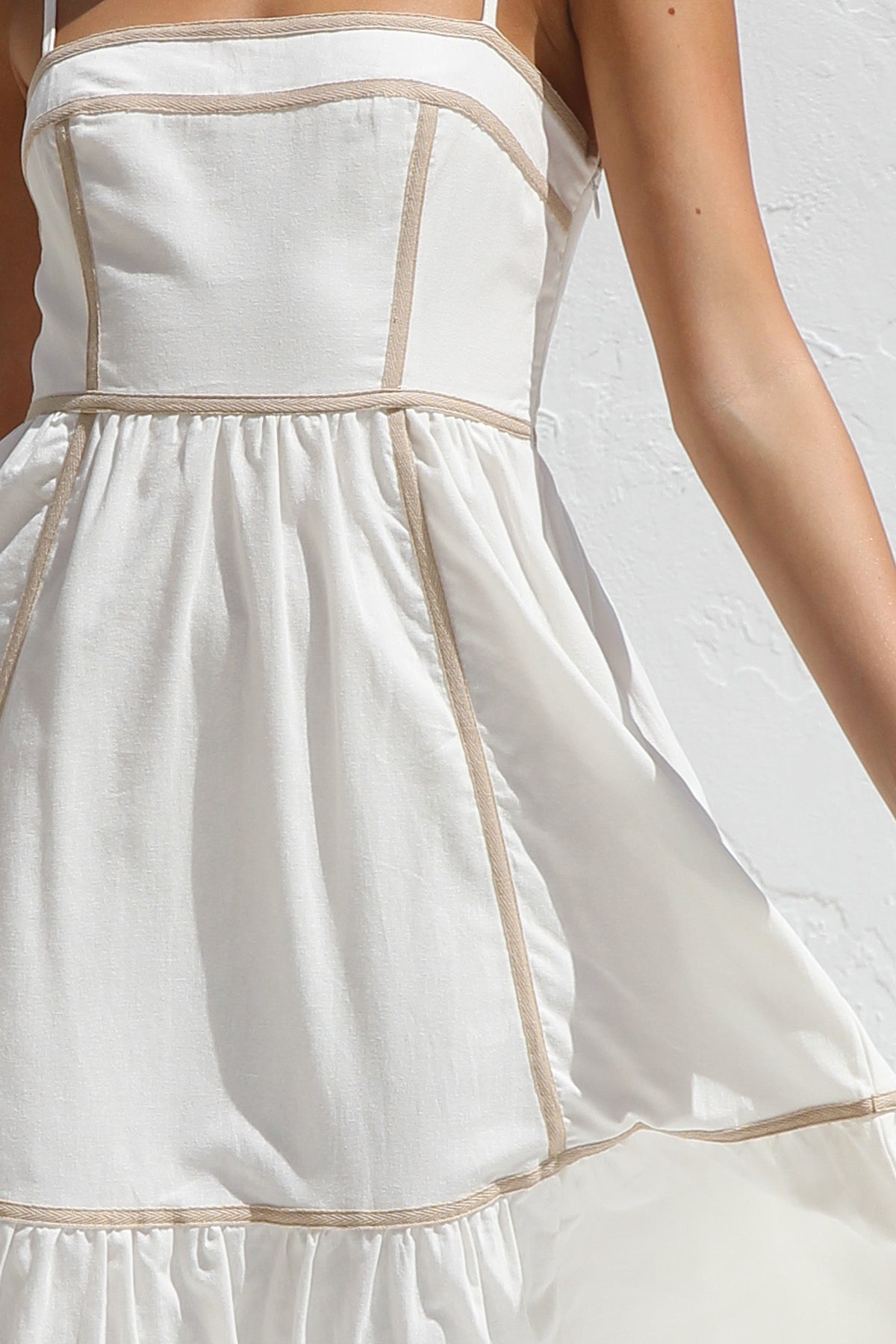 Robe Quincy BLANCHE