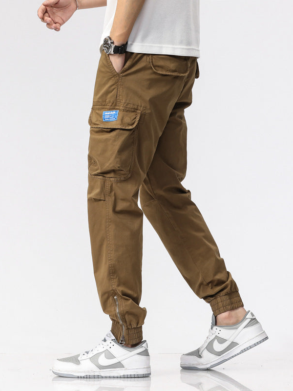 Milo - pantalon cargo noir pour homme