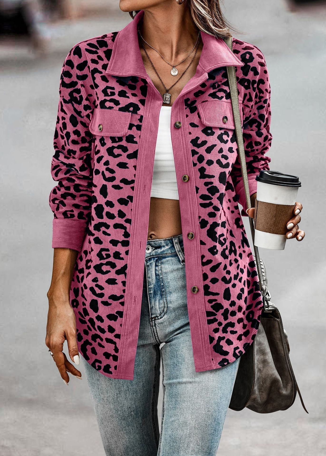 Yuria | Veste léopard Jungle Chic