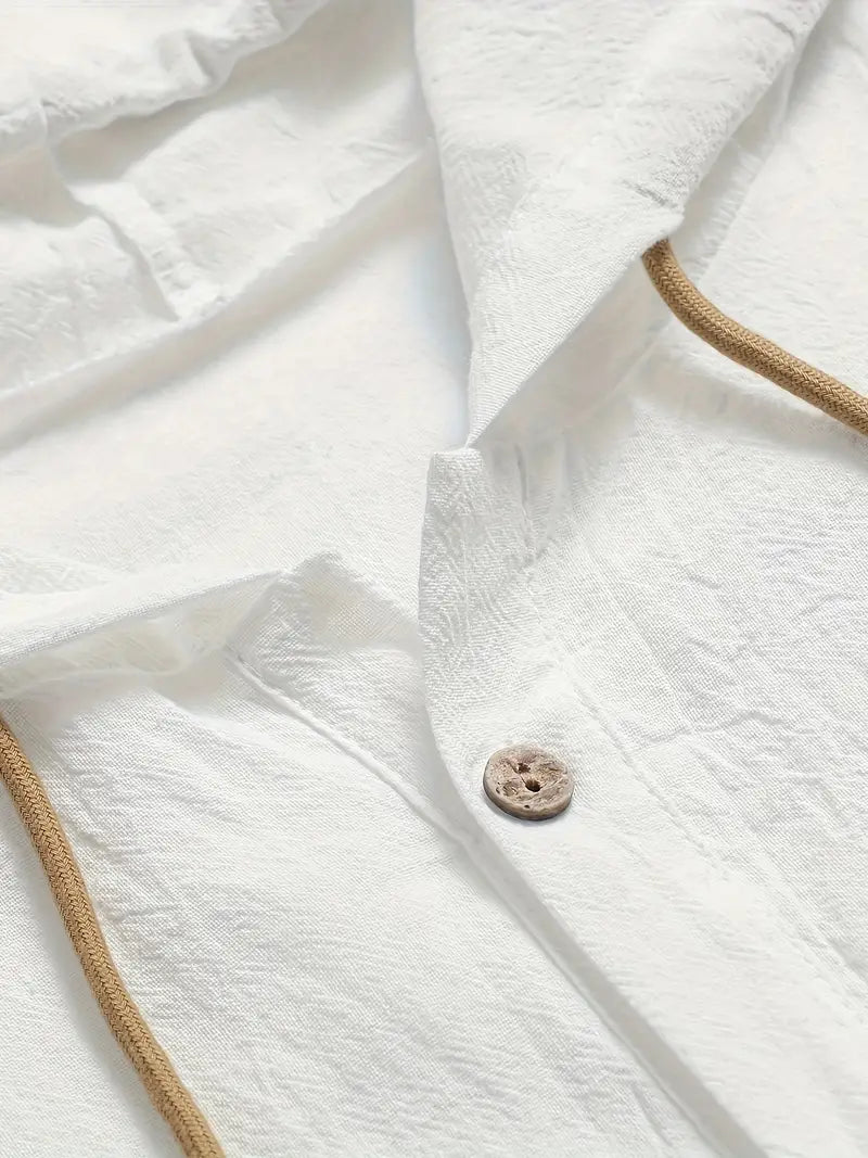 Joseph – sweat à capuche style chemise avec boutons