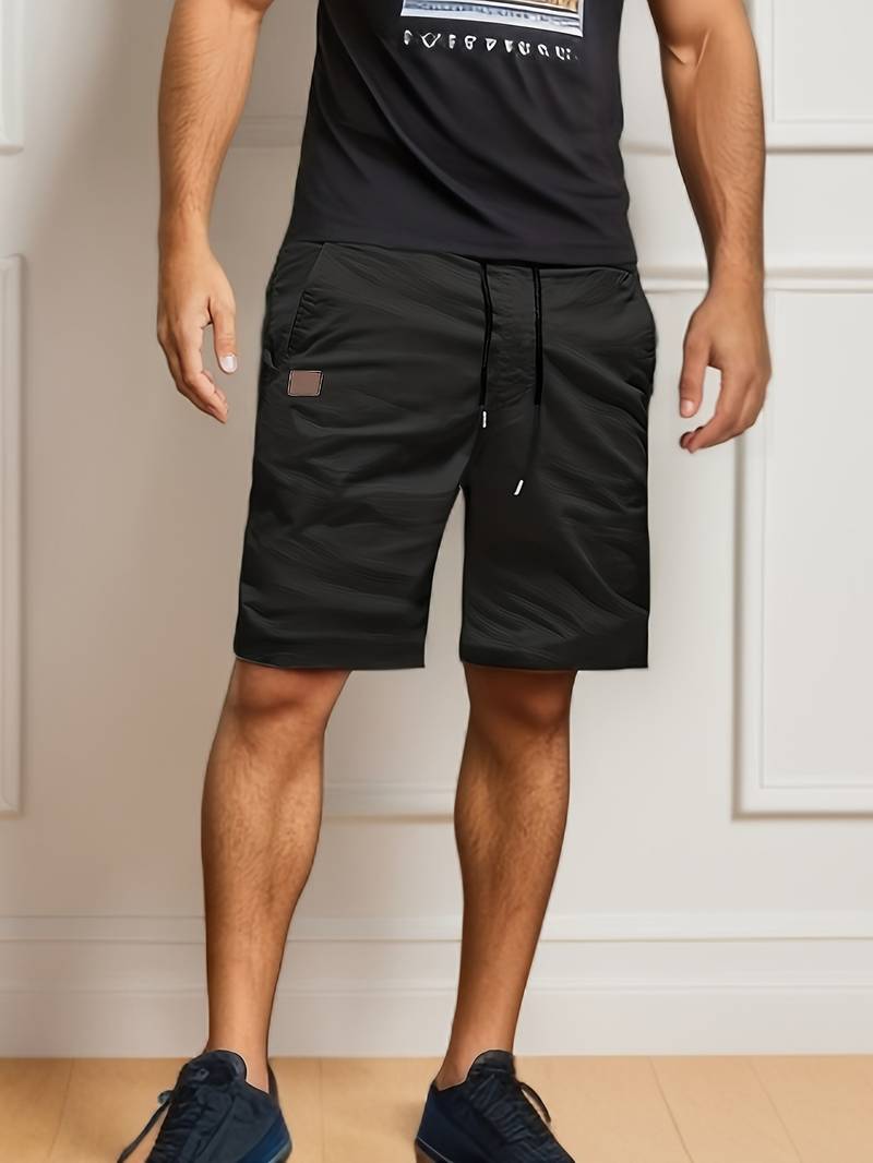 Benjamin – short cargo décontracté pour homme avec cordon de serrage