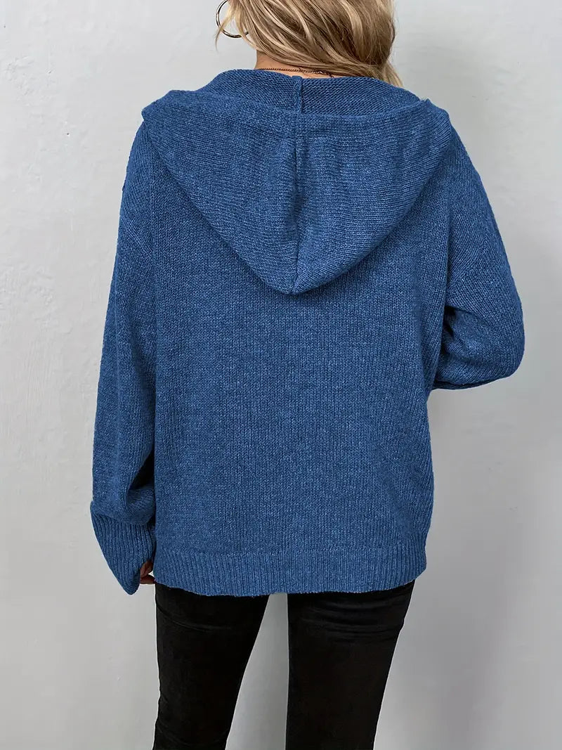 Sarah – cardigan élégant avec patte de boutonnage
