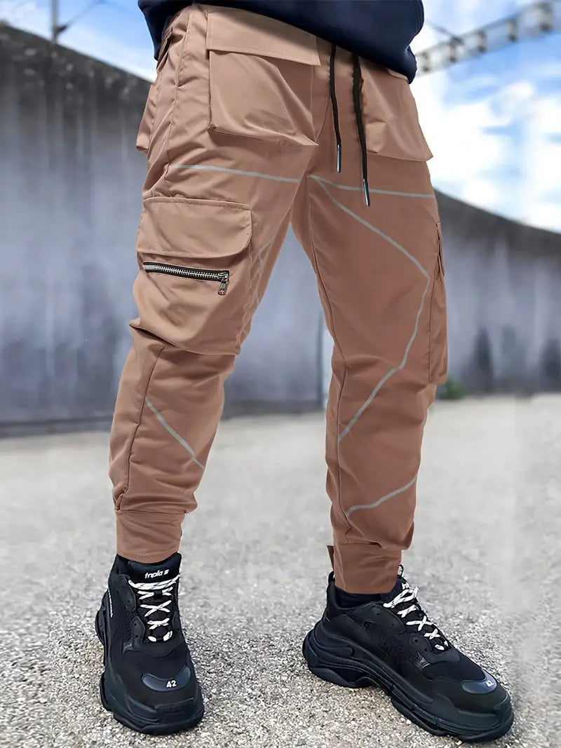 Kian – Pantalon multi-poches au design unique pour homme