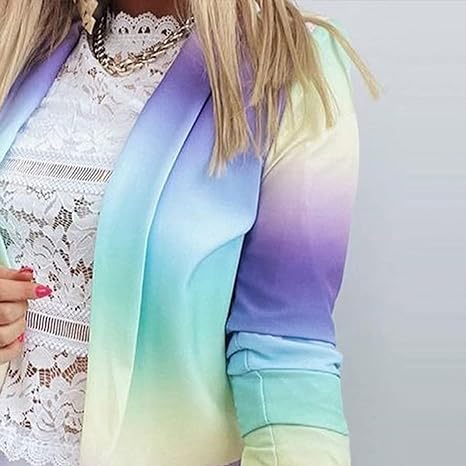 Klara | Lässige mode krawatten-blazer