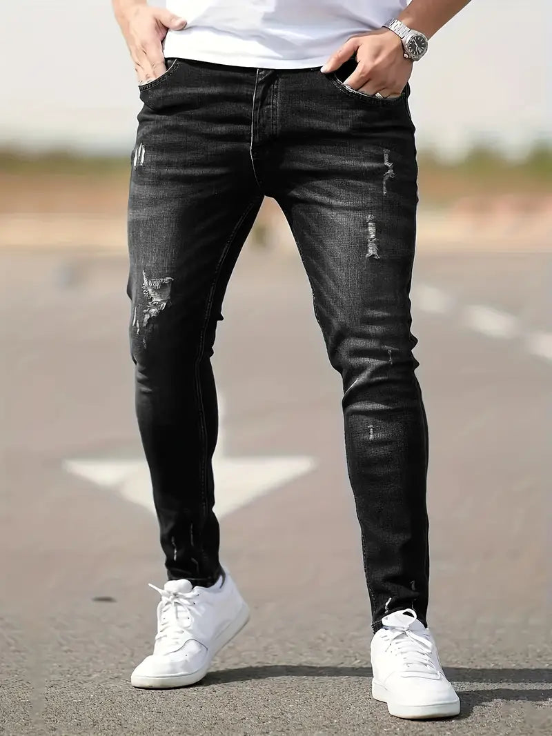 Christopher – Jean skinny déchiré pour homme