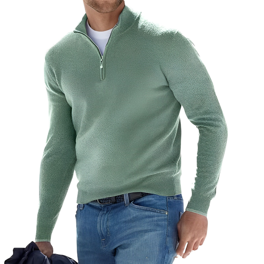 Pull zippé pour homme Hermano