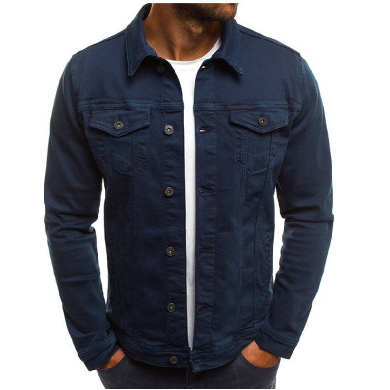 Domin - Bunte Jeansjacke für Herren