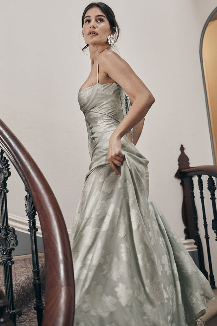 Bianca - Robe longue fleurie