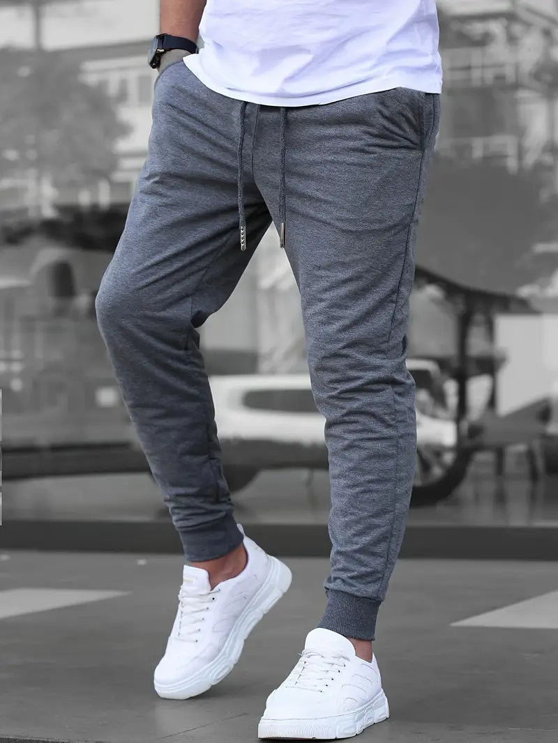 Cassian – pantalon de jogging fin avec cordon de serrage et poches pour le printemps/été