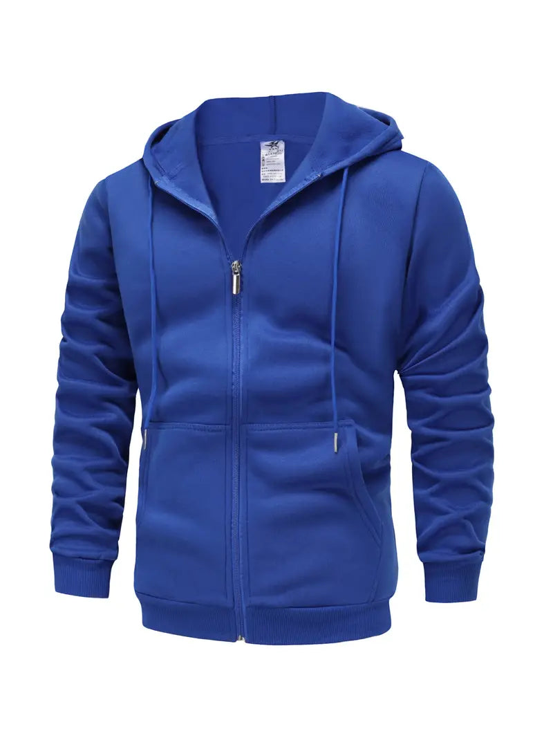 Nolan – Veste zippée décontractée à manches longues pour homme