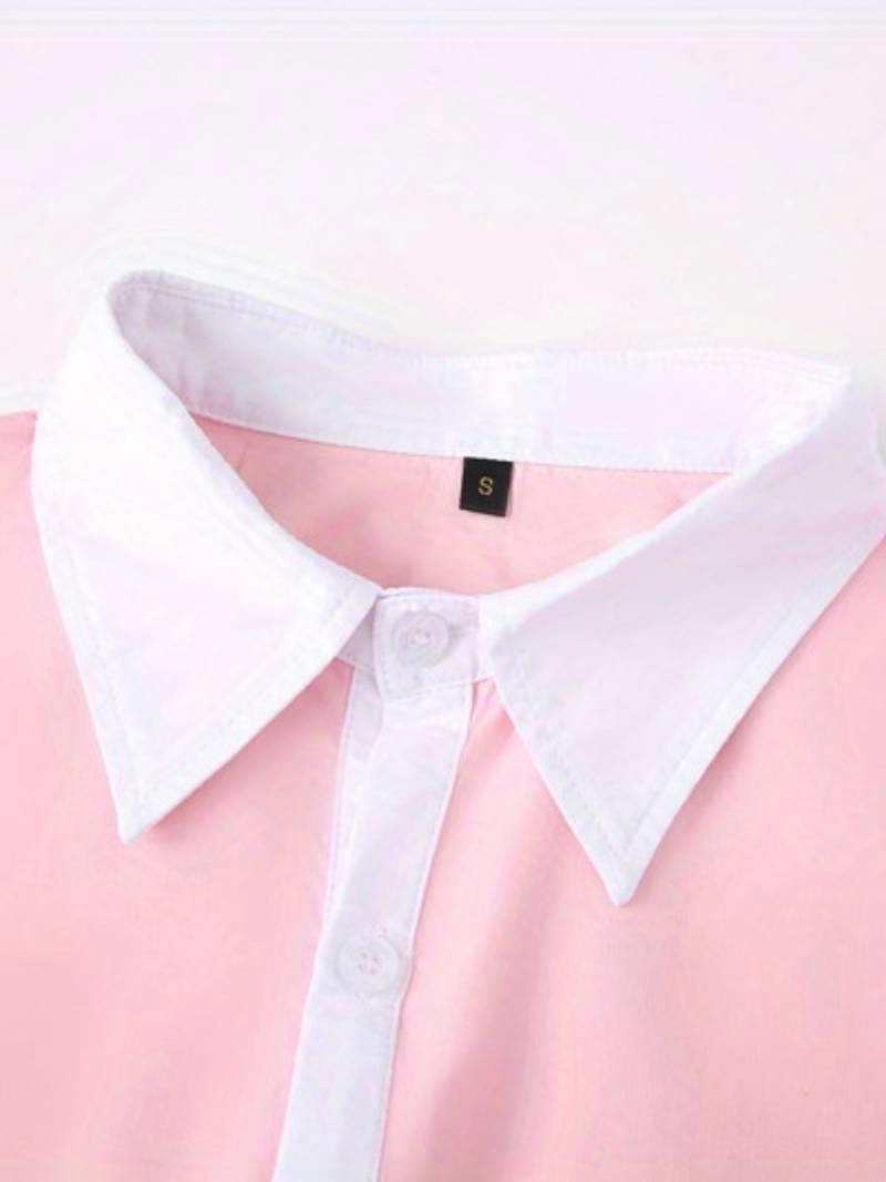 Anthony – chemise décontractée boutonnée contrastée pour homme