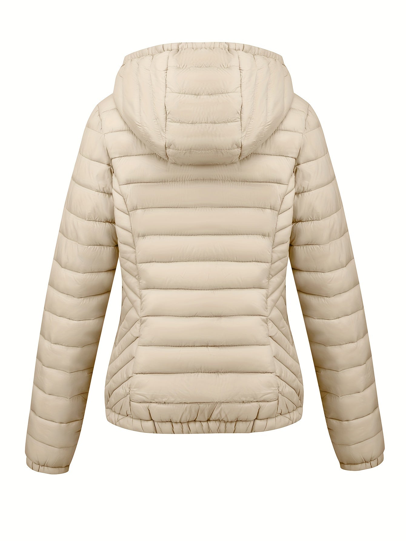 Wikran | Manteau bouffant à capuche zippé pour femme