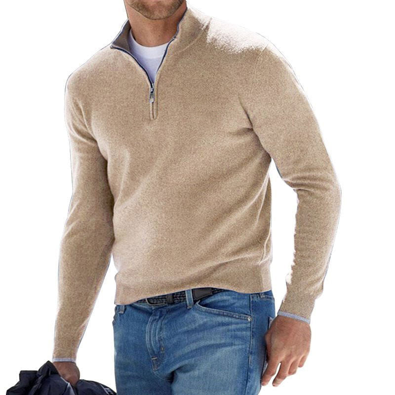 Bruno - Pull zippé homme