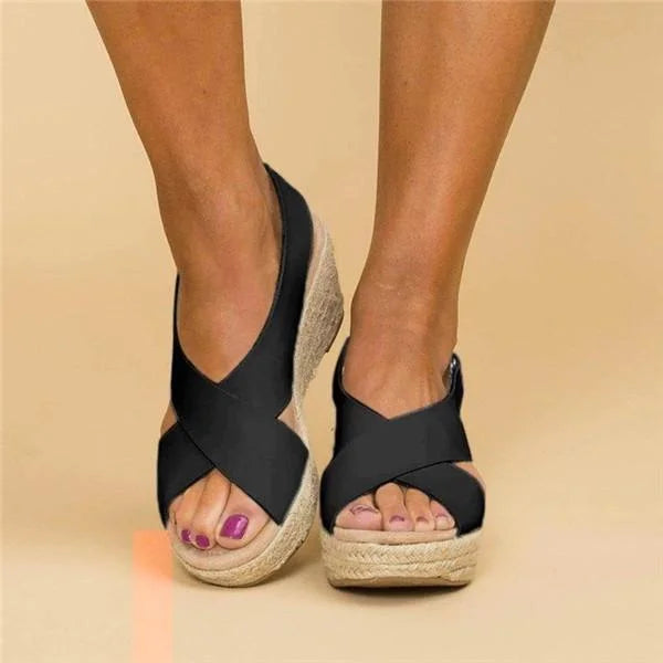 Kaye | sandales compensées