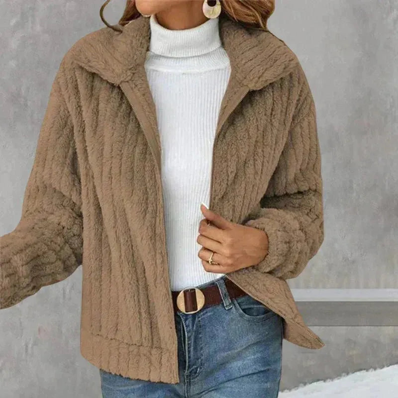 Vestes polaires chaudes pour femmes pour plus de confort en automne et en hiver