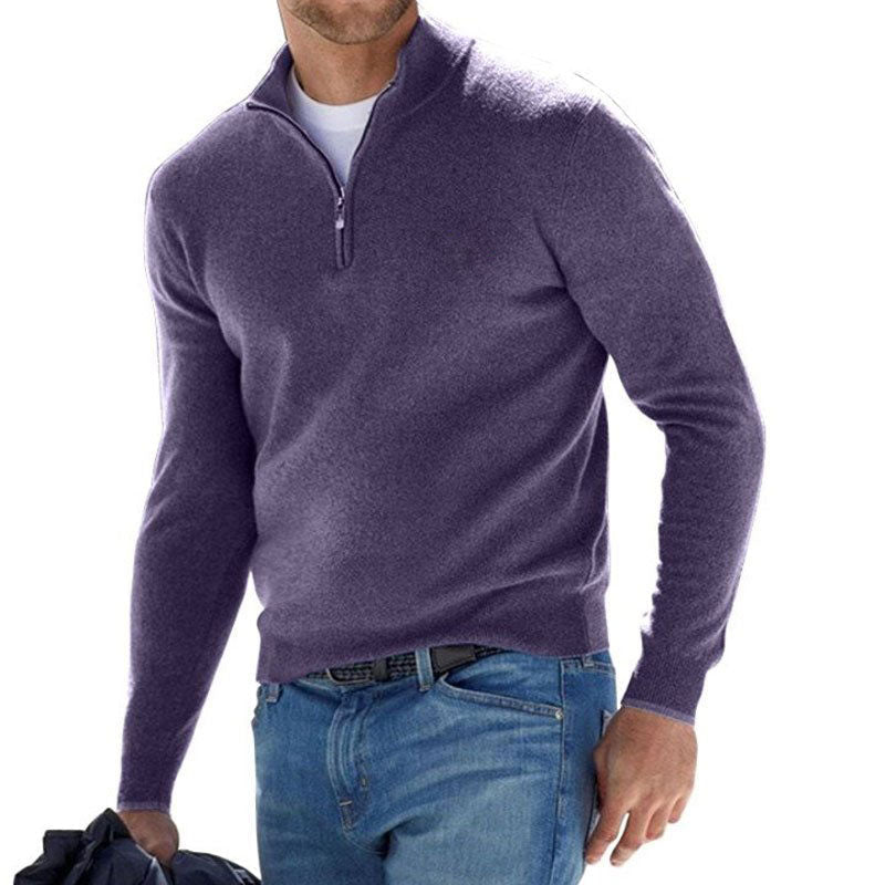 Bruno - Pull zippé homme