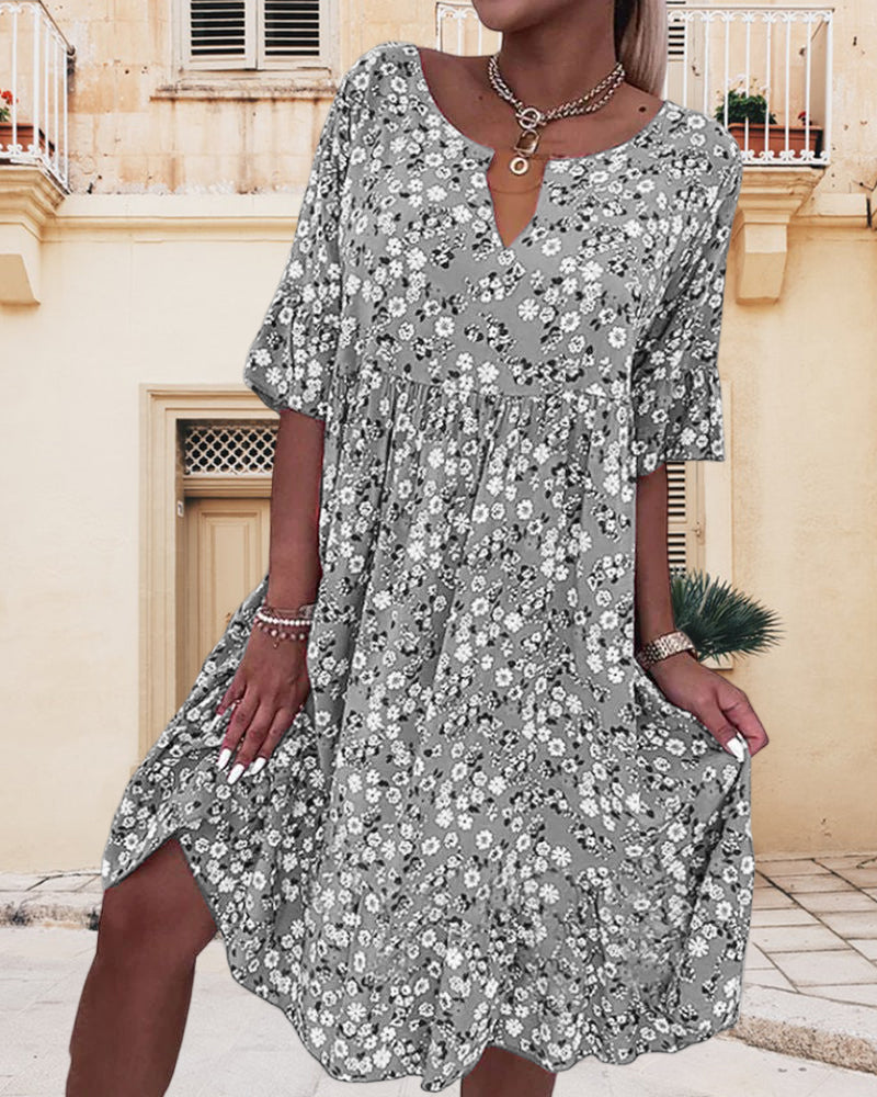 Annalena - Robe - Motif Floral