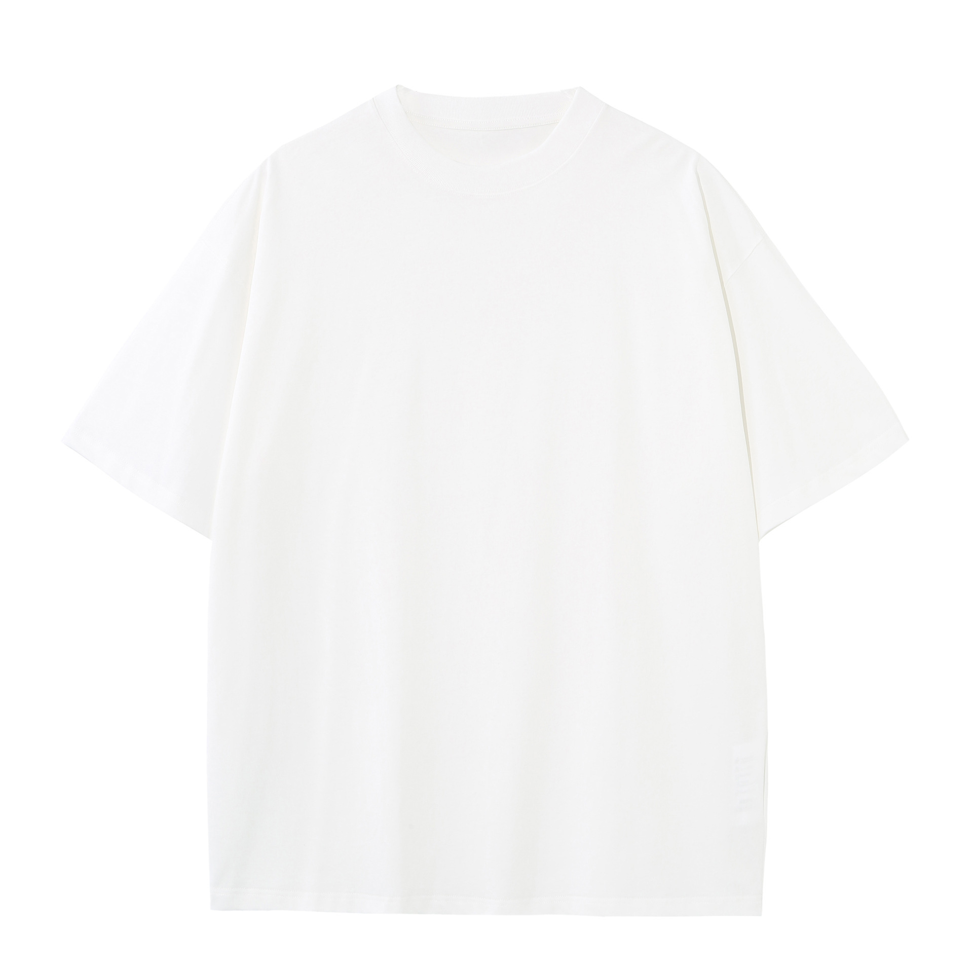 Finn Herren Baumwolle Kurzarm T-Shirt Rundhals