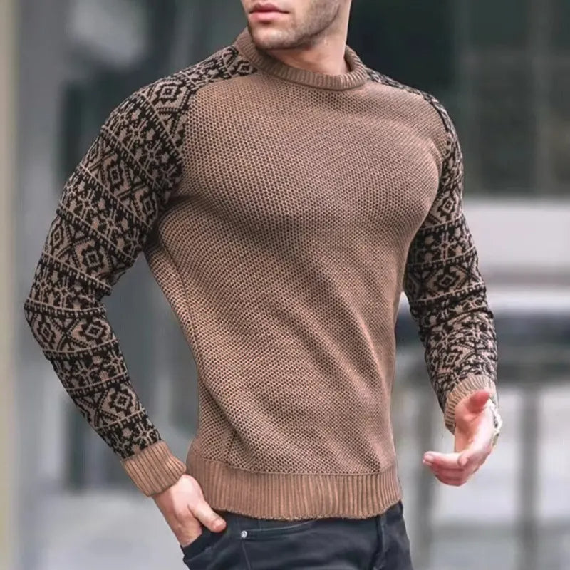 WinterEssentials - Pull col roulé homme hiver
